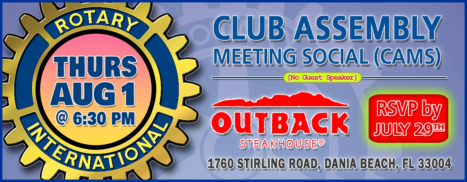 CAMS/Hybrid Club Meeting: 08/01/2024